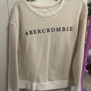 Abercrombie Cream Sweatshirt